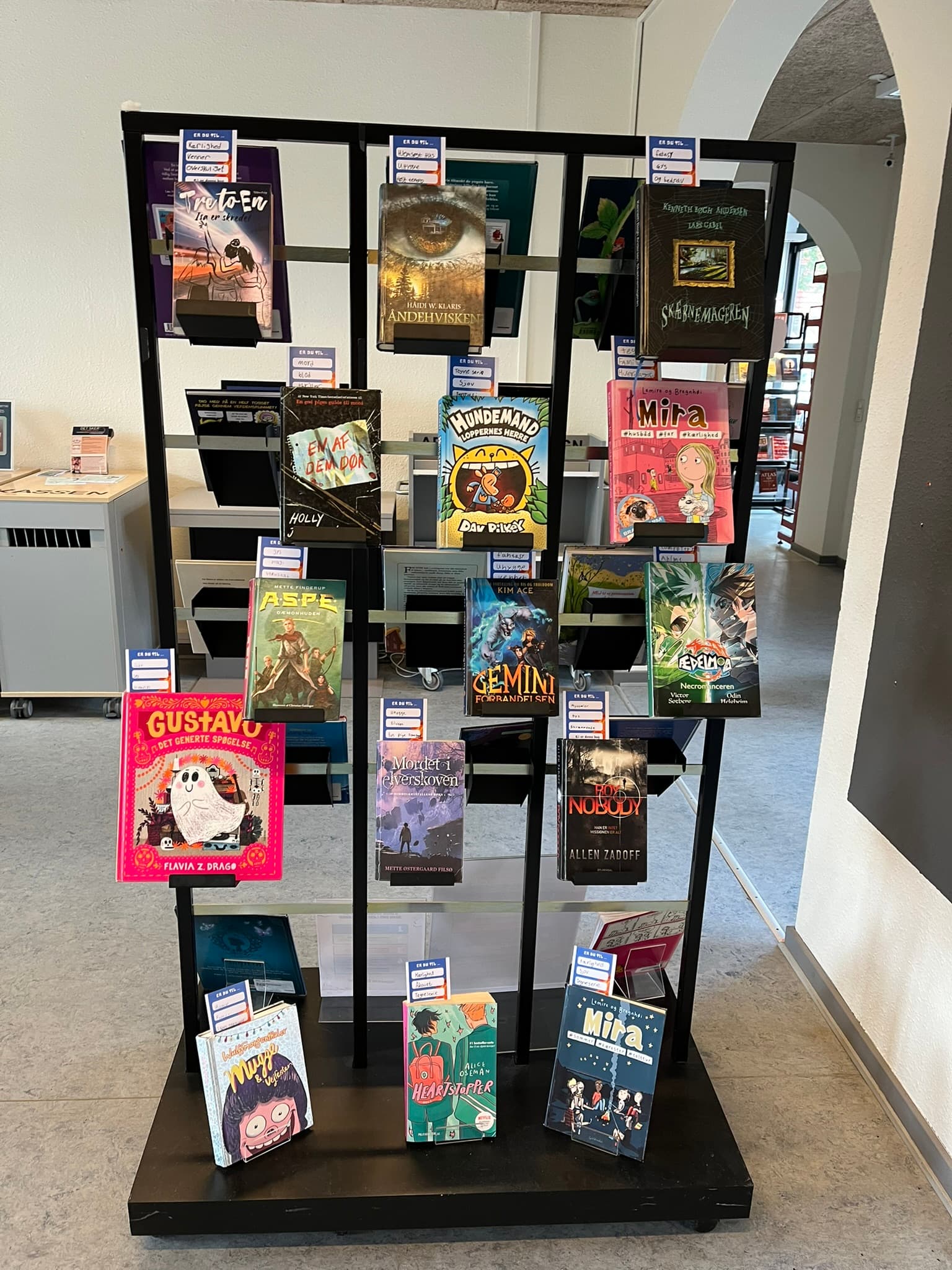 Udstilling med bøger